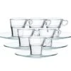 6 Tasses Café Caprice 9cl Et Ses Soucoupes - Duralex -Smeg Soldes Boutique scenario 1 1