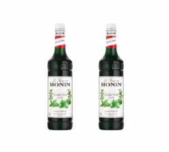 Sirop Monin Menthe - Bouteille Plastique - 2 X 1L