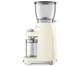Moulin à Café SMEG Crème CGF01CREU Années 50 -Smeg Soldes Boutique smeg broyeur creme 3 1