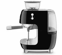 Machine Expresso SMEG EGF03BLEU Noire Années 50 Avec Moulin Intégré -Smeg Soldes Boutique smeg egf03 noire 2