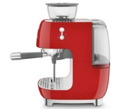 Machine Expresso SMEG EGF03RDEU Rouge Années 50 Avec Moulin Intégré -Smeg Soldes Boutique smeg egf03 rouge 2