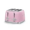 Grille-pain TSF03PKEU 4 Tranches Rose Vernis - SMEG 1 Grille-pain TSF03PKEU 4 Tranches Rose Vernis - SMEG -Smeg Soldes Boutique smeg gp quatre tranches 1