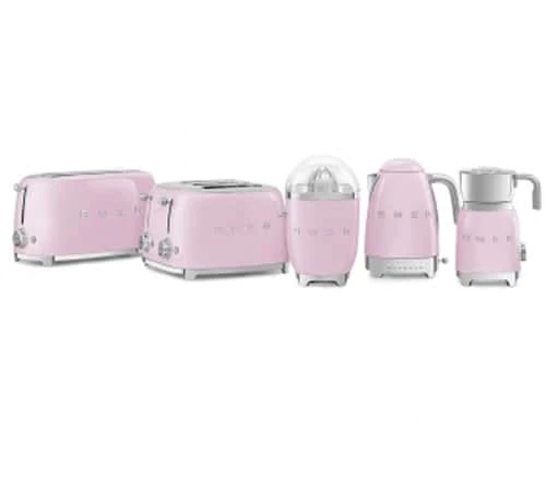 Grille-pain Smeg TSF02PKEU 4 Tranches - Rose 4 Grille-pain Smeg TSF02PKEU 4 Tranches - Rose – Image 2