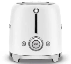 Grille-pain SMEG TSF01WHMEU 2 Tranches Blanc Mat -Smeg Soldes Boutique smeg grilpain bmat4