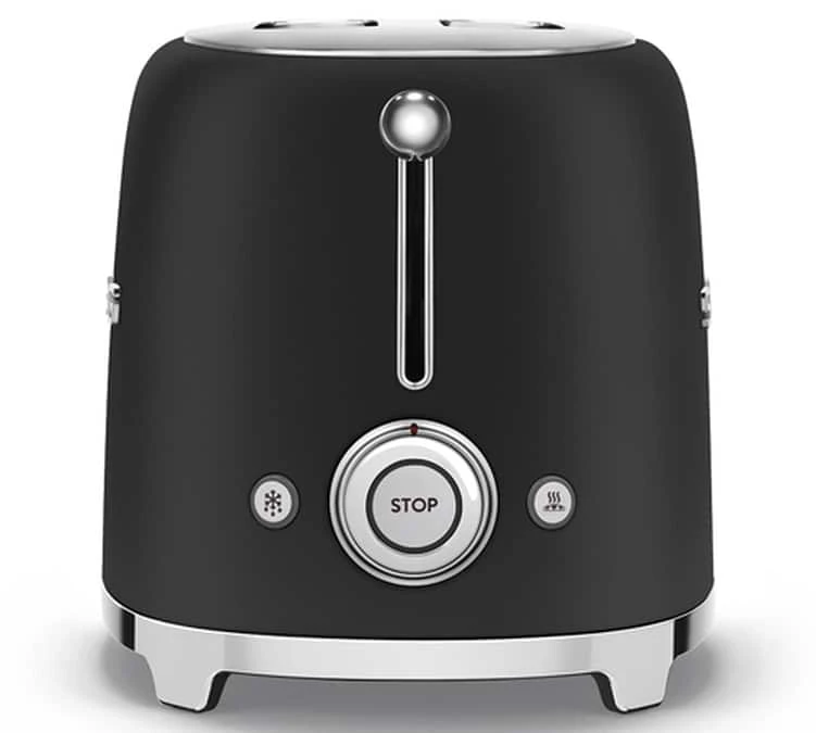 Grille-pain SMEG TSF01BLMEU 2 Tranches Noir Mat 5 Grille-pain SMEG TSF01BLMEU 2 Tranches Noir Mat – Image 3