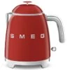 Mini Bouilloire SMEG Rouge - KLF05RDEU 0,8 L + Offre Cadeau 2 Mini Bouilloire SMEG Rouge - KLF05RDEU 0,8 L + Offre Cadeau -Smeg Soldes Boutique smeg minib rouge1