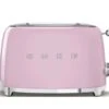 Grille-pain TSF01PKEU 2 Tranches - Rose - SMEG 2 Grille-pain TSF01PKEU 2 Tranches - Rose - SMEG -Smeg Soldes Boutique smeg toaster rose1