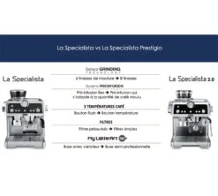 Machine Expresso Avec Broyeur DELONGHI La Specialista 2.0 Prestigio EC 9355.M -Smeg Soldes Boutique specialista comparatif 1