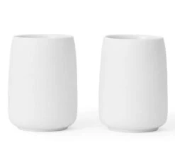 Pack Théière Nicola En Porcelaine Blanche 1.2L + 2 Tasses 15cl - Viva Scandinavia + Offre Cadeau -Smeg Soldes Boutique tasses blc 15cl vivascandinavia 1