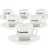 6 Tasses Expresso Et Sous-tasses Porcelaine MaxiCoffee - 8 Cl 1 6 Tasses Expresso Et Sous-tasses Porcelaine MaxiCoffee - 8 Cl -Smeg Soldes Boutique tasses maxicoffee 8cl