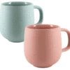Mug Terra Brique + Mug Terra Sauge- 33 Cl - PYLANO -Smeg Soldes Boutique terra sauge et brique
