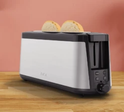 Grille Pain Tefal TL430811 Element Longue Fente Noir Et Gris -Smeg Soldes Boutique tl430811 05