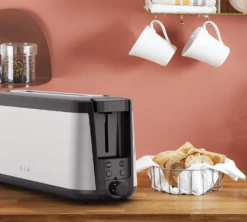 Grille Pain Tefal TL430811 Element Longue Fente Noir Et Gris -Smeg Soldes Boutique tl430811 06