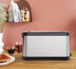 Grille Pain Tefal TL430811 Element Longue Fente Noir Et Gris -Smeg Soldes Boutique tl430811 07