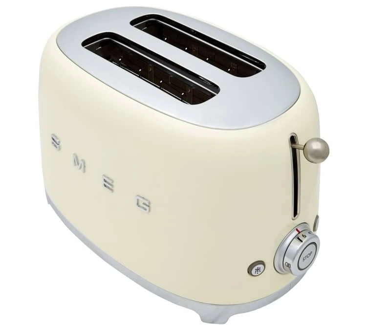 Grille-pain TSF01CREU 2 Tranches Crème - SMEG 4 Grille-pain TSF01CREU 2 Tranches Crème - SMEG – Image 2