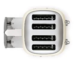 Grille-pain TSF03CREU 4 Tranches Crème - SMEG -Smeg Soldes Boutique toaster4tr crehaut