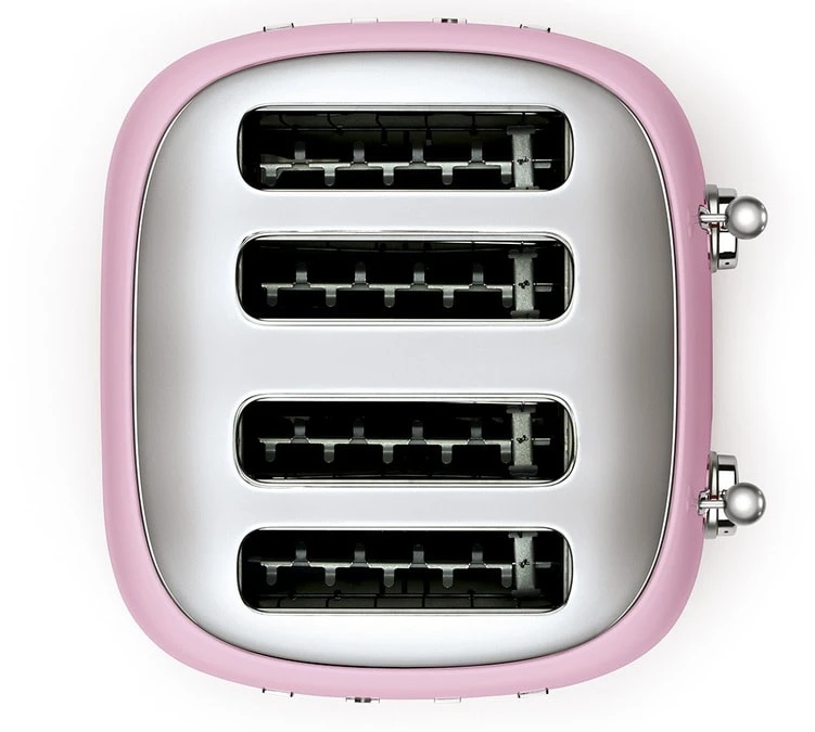 Grille-pain TSF03PKEU 4 Tranches Rose Vernis - SMEG 8 Grille-pain TSF03PKEU 4 Tranches Rose Vernis - SMEG – Image 6