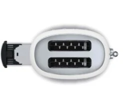 Grille-pain TSF01WHEU 2 Tranches Blanc - SMEG -Smeg Soldes Boutique toaster blc fente