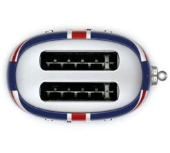 Grille-pain TSF01UJEU 2 Tranches Années 50 Union Jack - SMEG 11 Grille-pain TSF01UJEU 2 Tranches Années 50 Union Jack - SMEG -Smeg Soldes Boutique toaster jack3