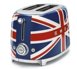 Grille-pain TSF01UJEU 2 Tranches Années 50 Union Jack - SMEG 9 Grille-pain TSF01UJEU 2 Tranches Années 50 Union Jack - SMEG -Smeg Soldes Boutique toaster jack5