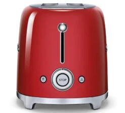 Grille-pain SMEG TSF01RDEU 2 Tranches Rouge 9 Grille-pain SMEG TSF01RDEU 2 Tranches Rouge -Smeg Soldes Boutique toaster rouge boutons
