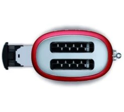 Grille-pain SMEG TSF01RDEU 2 Tranches Rouge 11 Grille-pain SMEG TSF01RDEU 2 Tranches Rouge -Smeg Soldes Boutique toaster rouge fentes