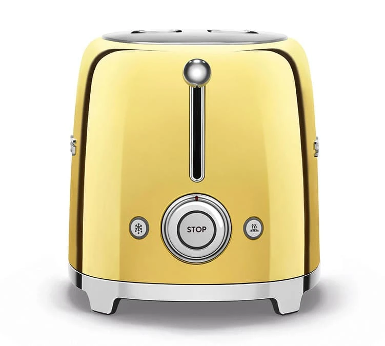 Grille-pain SMEG TSF01GOEU 2 Tranches - Or 5 Grille-pain SMEG TSF01GOEU 2 Tranches - Or – Image 3