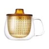 Mug Unimug + Infuseur à Thé Jaune - 35cl - KINTO -Smeg Soldes Boutique unimug jaune